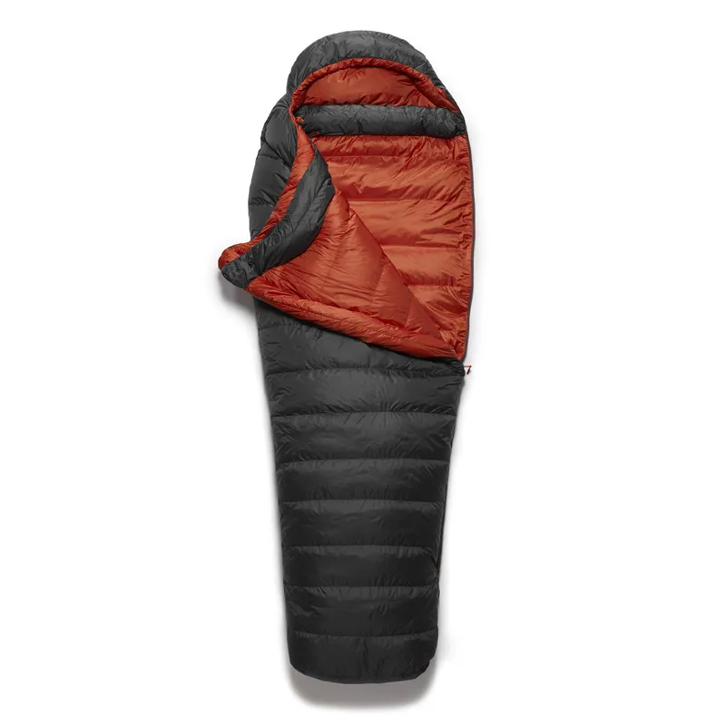 Rab Ascent 500 Extra Long Wide Sleeping Bag in Graphene